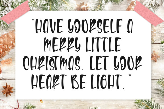 Ciannal Christmas Display Font