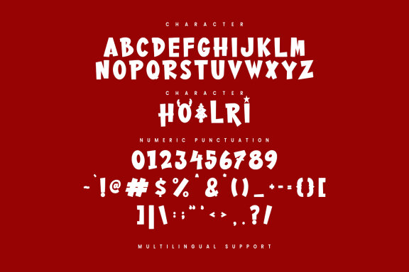 Fulood FREE Christmas Font