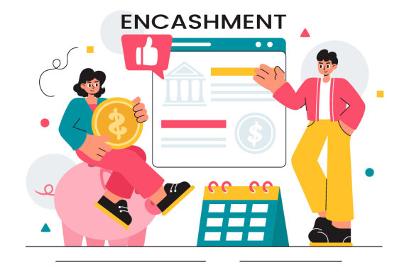 10 Banking Encashment Illustration