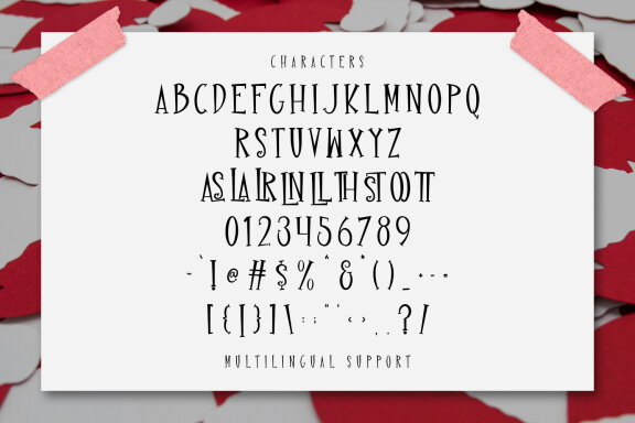 Clechas Christmas Display Font
