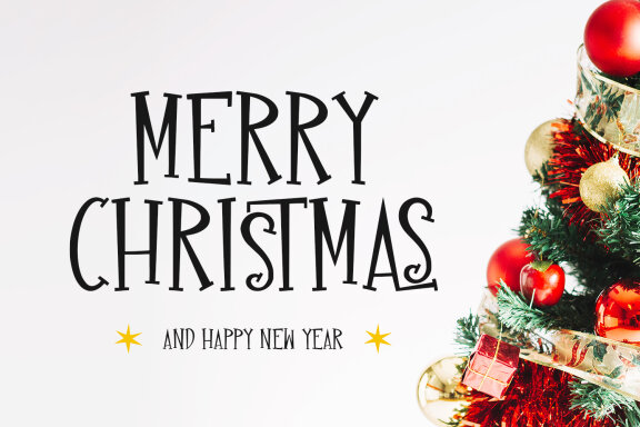 Clechas Christmas Display Font