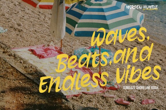 Morgen Humble | Solid Brush Font