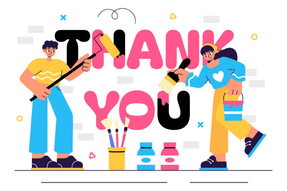 10 Thank You FREE Illustrations