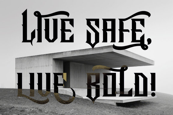 Shelter Vintage Label Font