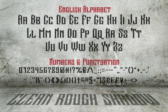 Shelter Vintage Label Font