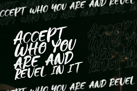 Lyong Outsider | Hand Drawn Brush Font