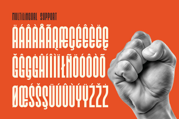 Comunicado Ligature Label Font