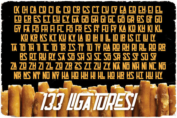 Grissini Ligature Label Font