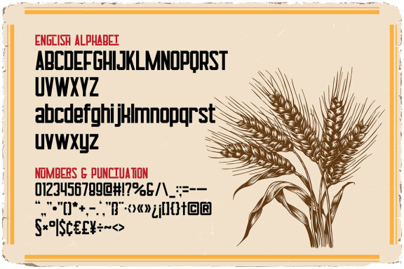 Grissini Ligature Label Font