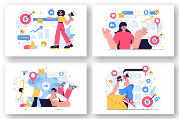 9 Positive Public Relations Illustration