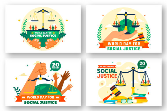 12 Day of Social Justice Illustration