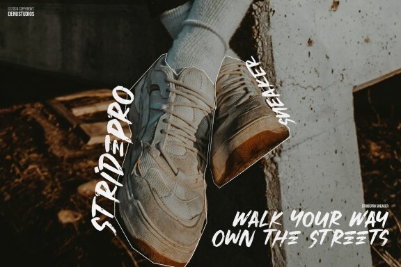 Higher Peace | Rough Brush Duo Font