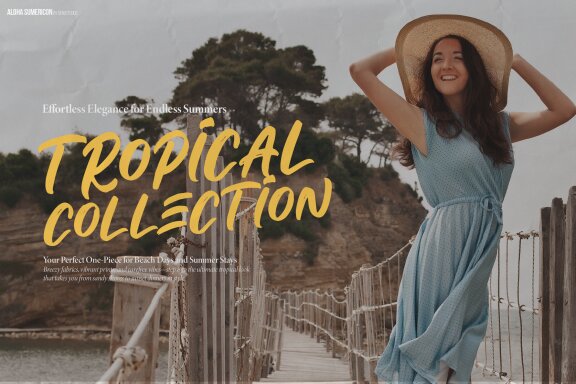 Aloha Sumericon | Hand Drawn Brush Font