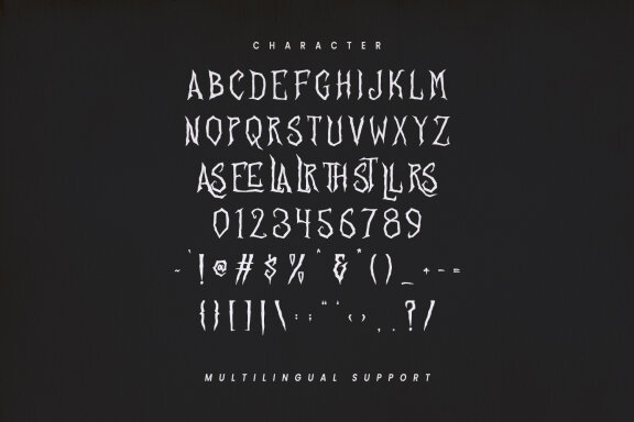 Kroxce Horror Display Font
