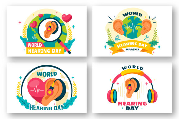 13 World Hearing Day Illustration