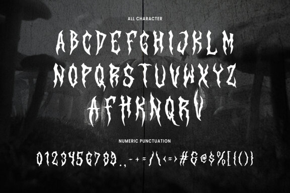 Rucatus FREE Horror Font