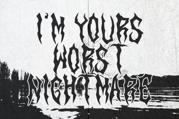 Rucatus FREE Horror Font