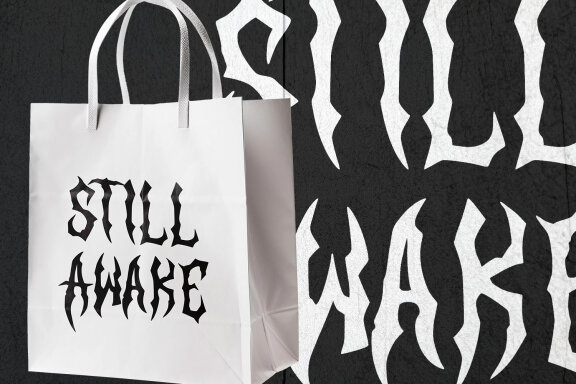 Rucatus FREE Horror Font
