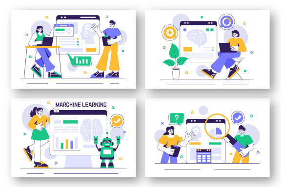 10 Machine Learning Illustration