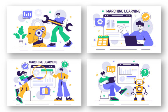 10 Machine Learning Illustration