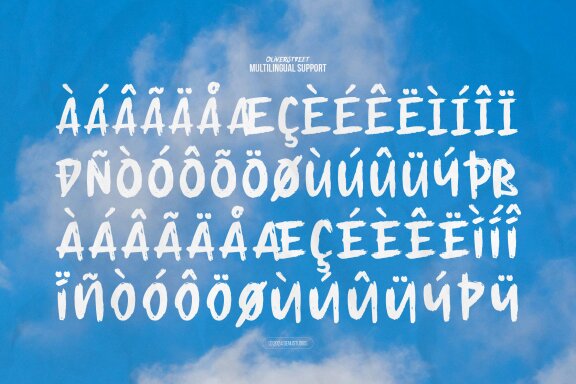 Oliver Street | Hand Drawn Brush Font