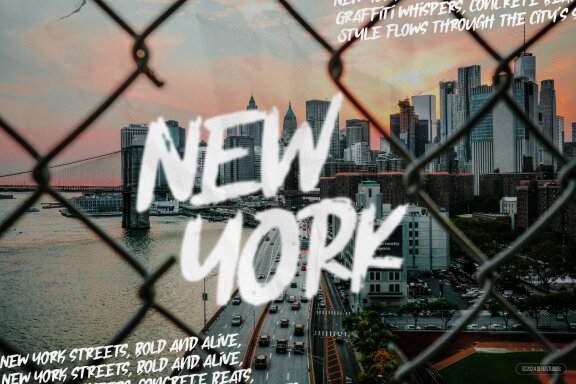 Oliver Street | Hand Drawn Brush Font