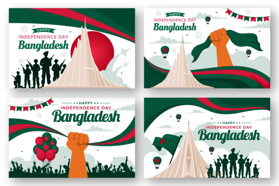 12 Bangladesh Independence Day Illustration