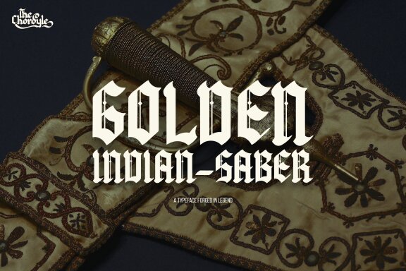 The Chordyle | Blackletter Font