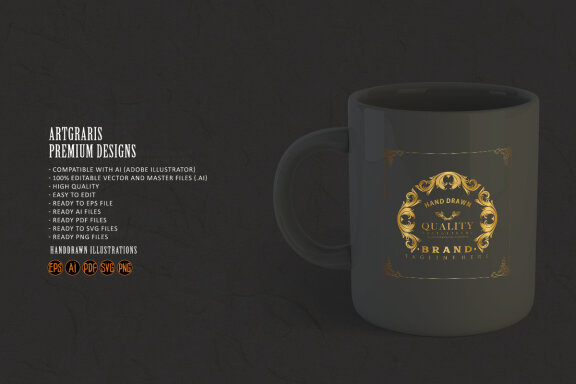 Round Logo Golden Richness Company