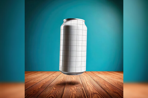 4 Crushed Can Mockups