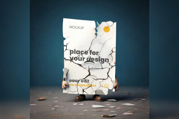 16 Page Character Cartoon Style Mockups