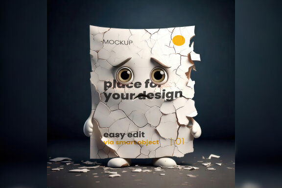16 Page Character Cartoon Style Mockups