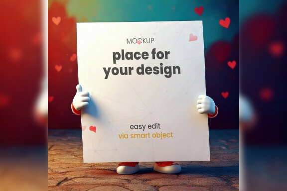 16 Page Character Cartoon Style Mockups