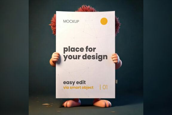 16 Page Character Cartoon Style Mockups