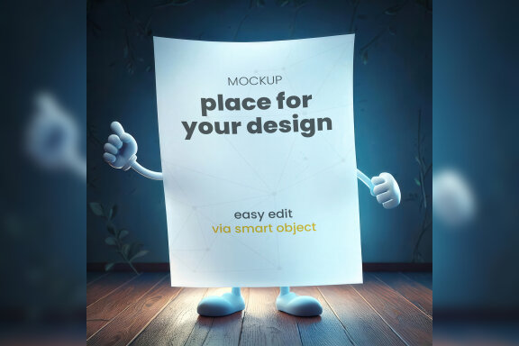 16 Page Character Cartoon Style Mockups