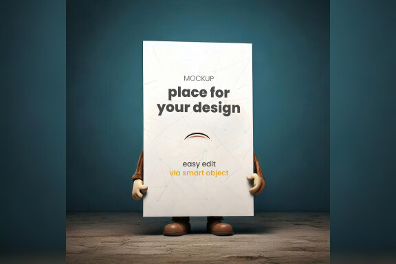 16 Page Character Cartoon Style Mockups