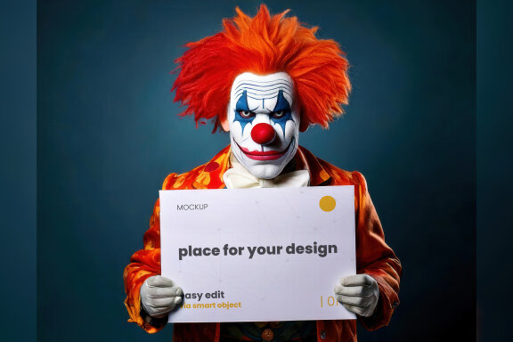 12 Halloween Creatures Mockups