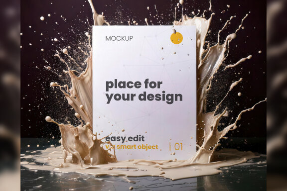 11 Paint Splash Mockups