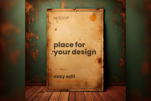 7 Old Vintage Rusty Wanted Signs Mockups