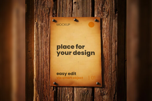 7 Old Vintage Rusty Wanted Signs Mockups