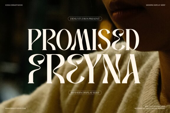 Promised Freyna | Modern Display Serif