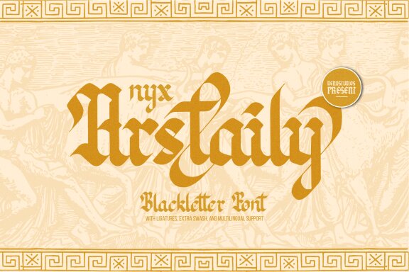 Nyx Arstaily | Blackletter Font