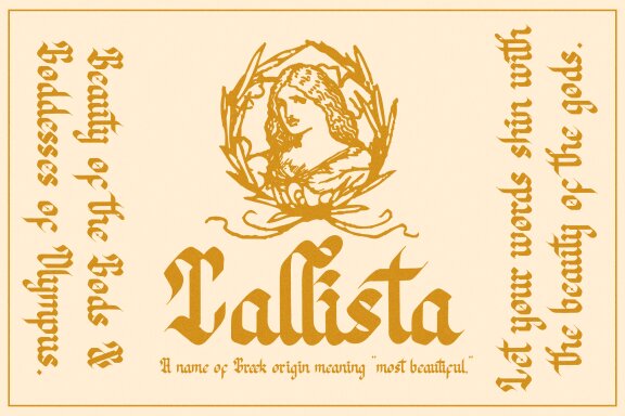 Nyx Arstaily | Blackletter Font