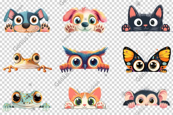 Animals Switch Board Sticker Bundle