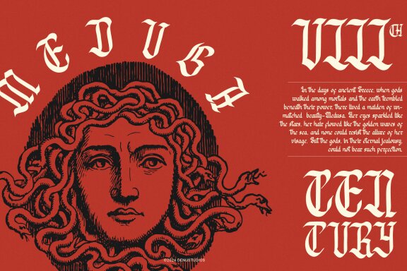Kiosix | Blackletter Typeface