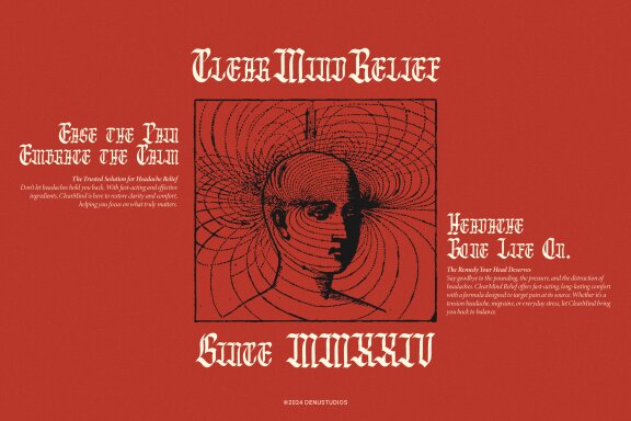 Kiosix | Blackletter Typeface