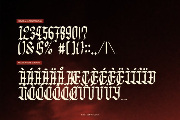 Kiosix | Blackletter Typeface