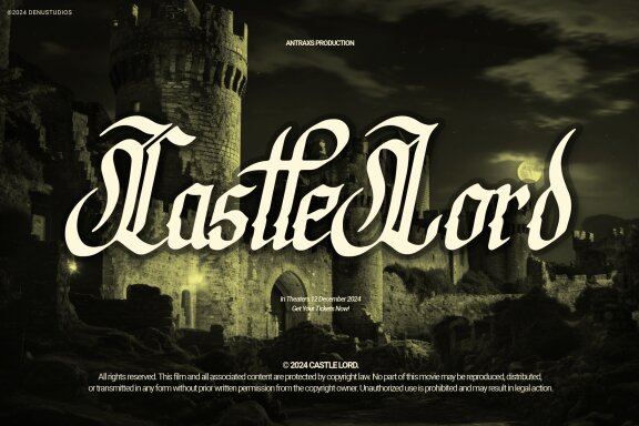 Syclone | Blackletter Typeface