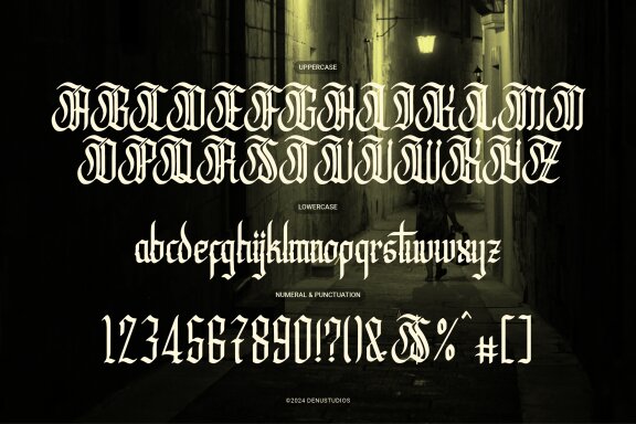 Syclone | Blackletter Typeface