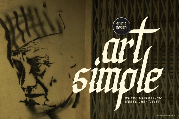 Syclone | Blackletter Typeface